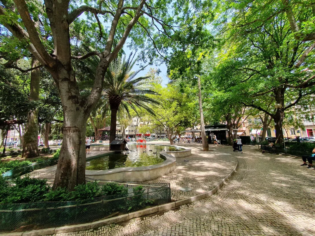 Jardim da Parada (Jardim Teófilo Braga), Lisbon